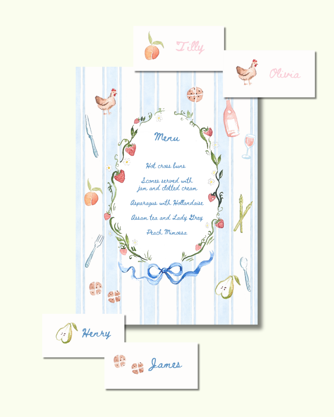 Spring menu