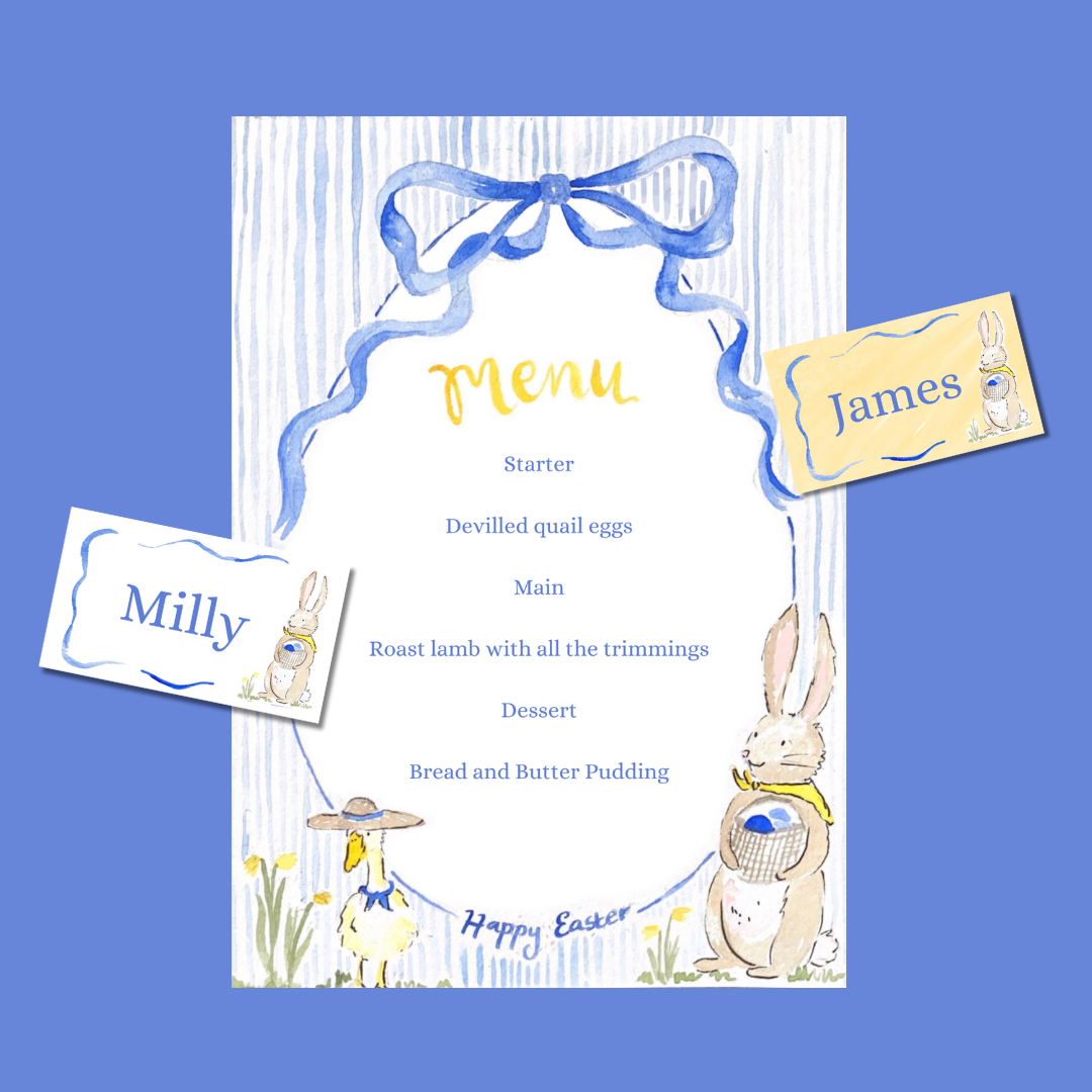 Word Spring Menu Spring Menu Template – ELSA WORKS
