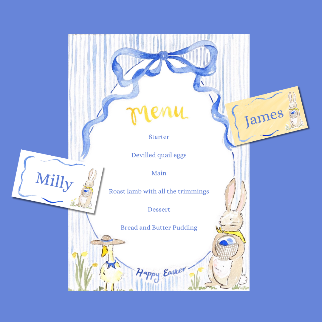 Spring Menu Template